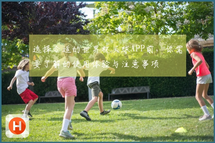 选择合适的世界杯买球APP前，你需要了解的使用体验与注意事项