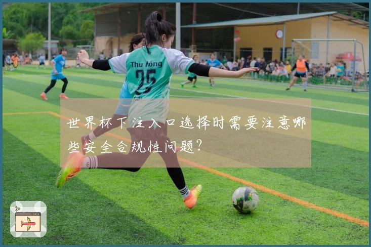 世界杯下注入口选择时需要注意哪些安全合规性问题？