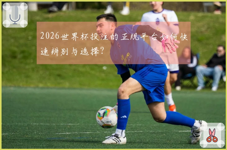 2026世界杯投注的正规平台如何快速辨别与选择？