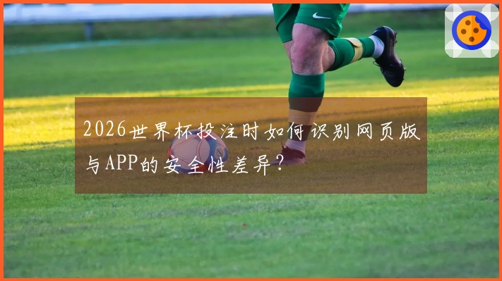 2026世界杯投注时如何识别网页版与APP的安全性差异？