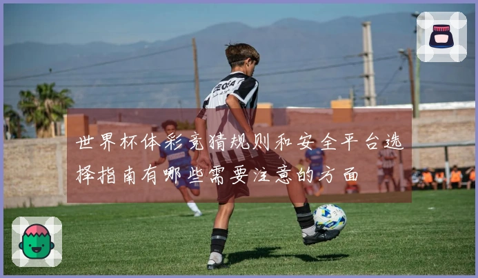 世界杯体彩竞猜规则和安全平台选择指南有哪些需要注意的方面