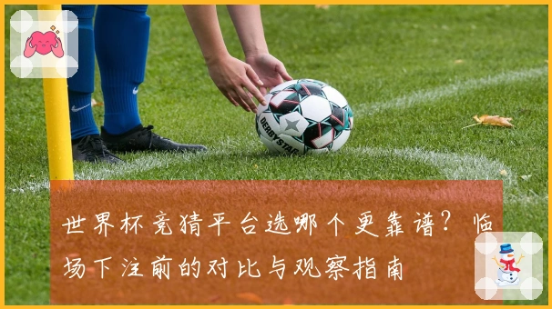 世界杯竞猜平台选哪个更靠谱？临场下注前的对比与观察指南